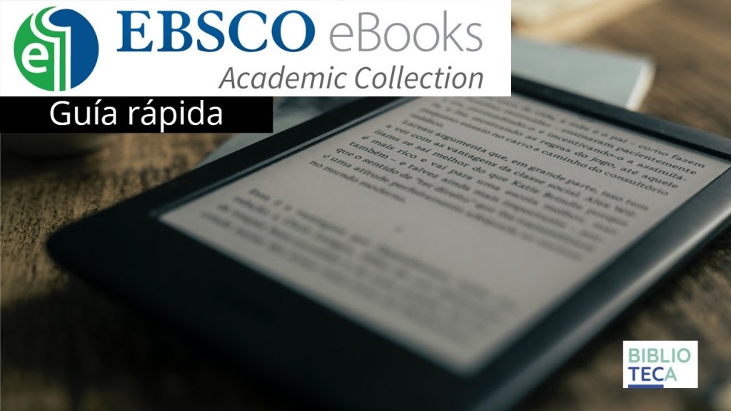 ebsco ebook collection que es - EBSCO eBook Academic Collection: Guía rápida