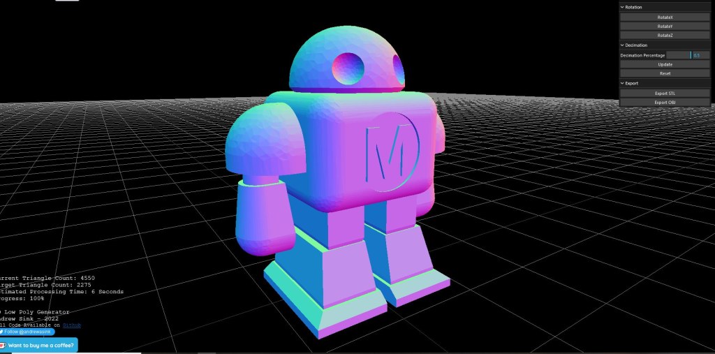 online 3d library - Low Poly-fy Your D Models Online For Free - Make: