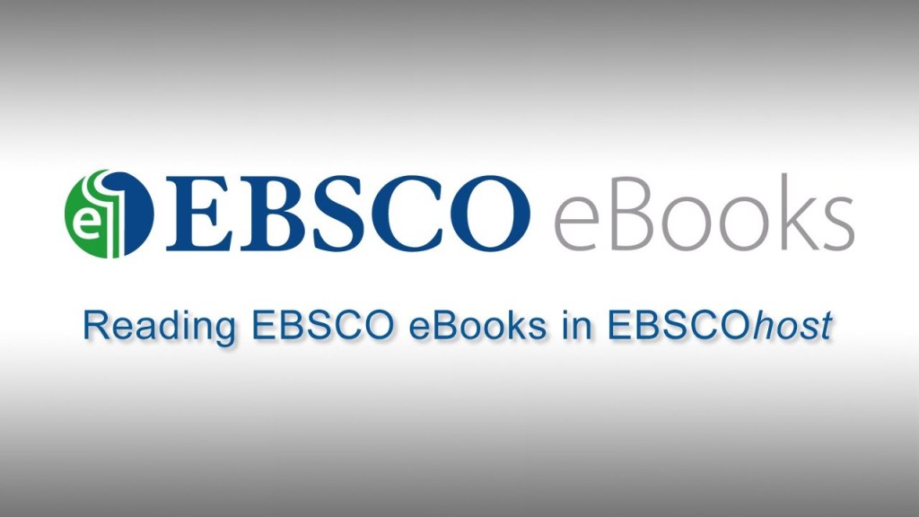 academic ebook collection of ebscohost - Reading EBSCO eBooks - Tutorial